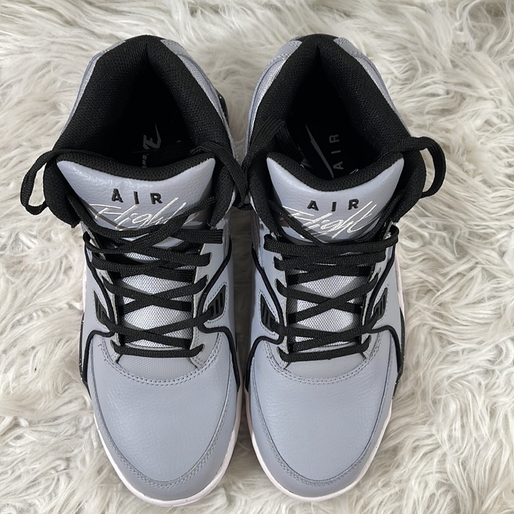 Nike Air Flight 89 Wolf Grey Men's "Cement" Sneaker Size 9.5 NEW - Picture 3 of 12
